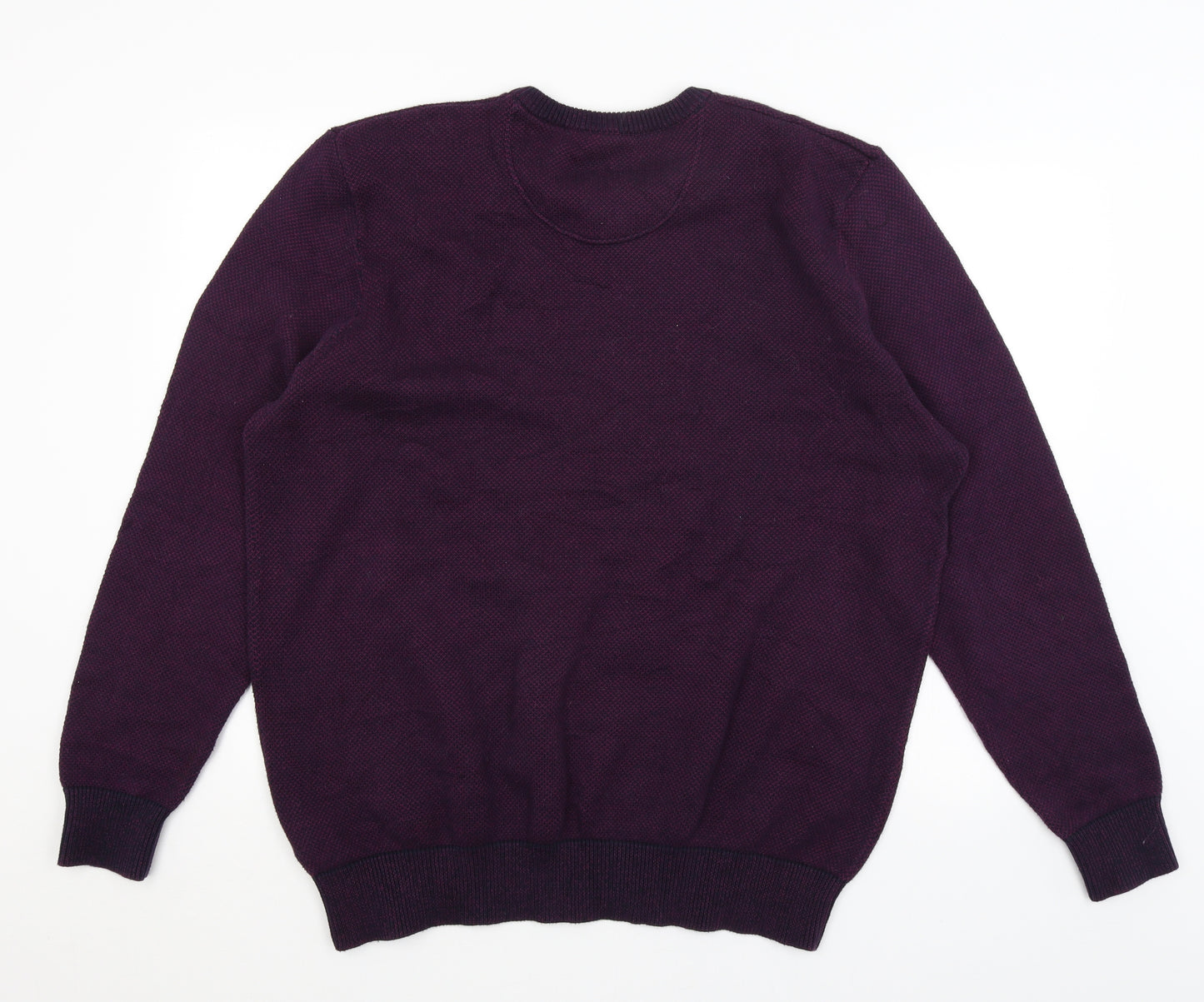 Maine Mens Purple   Pullover Jumper Size XL