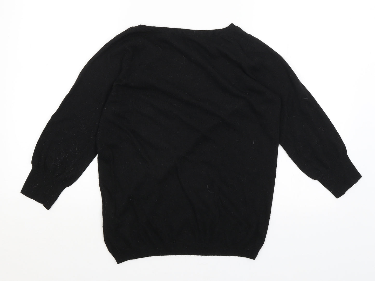 Oasis Womens Black   Pullover Jumper Size S