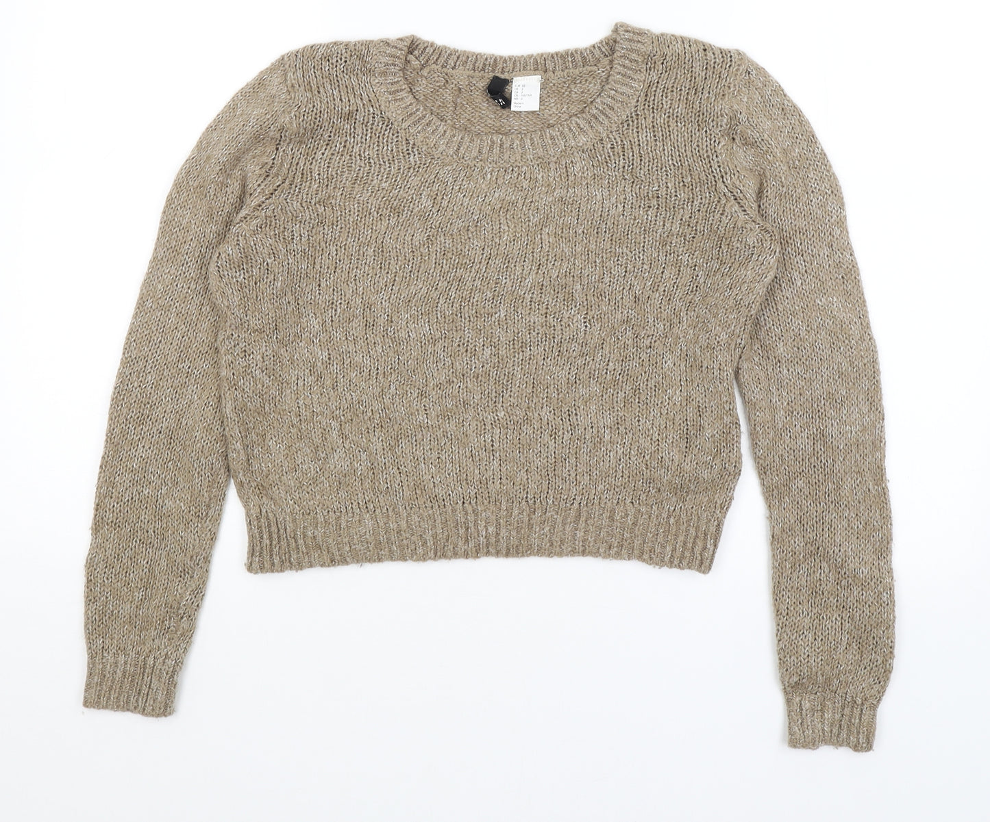 Divided Womens Brown   Pullover Jumper Size 6