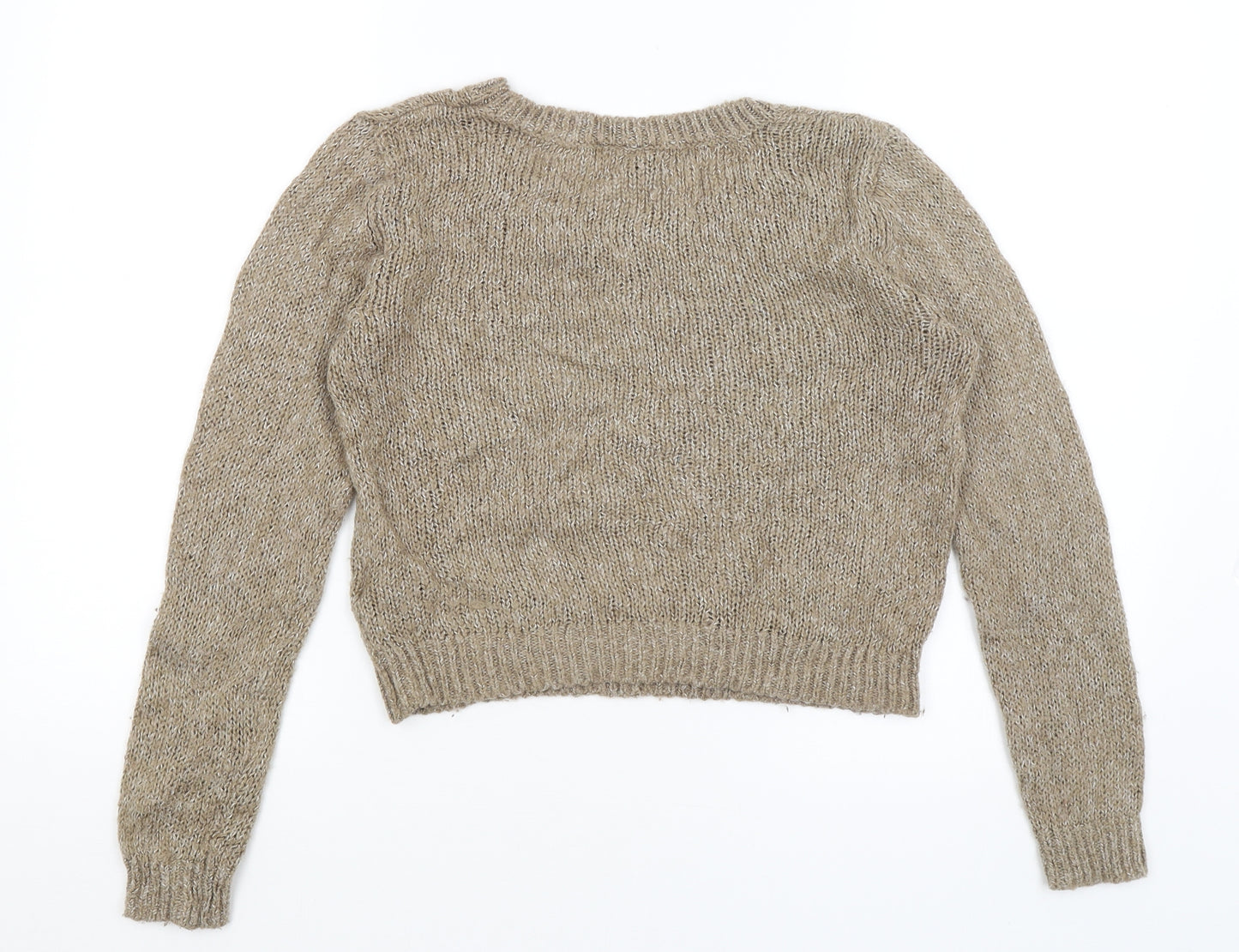 Divided Womens Brown   Pullover Jumper Size 6