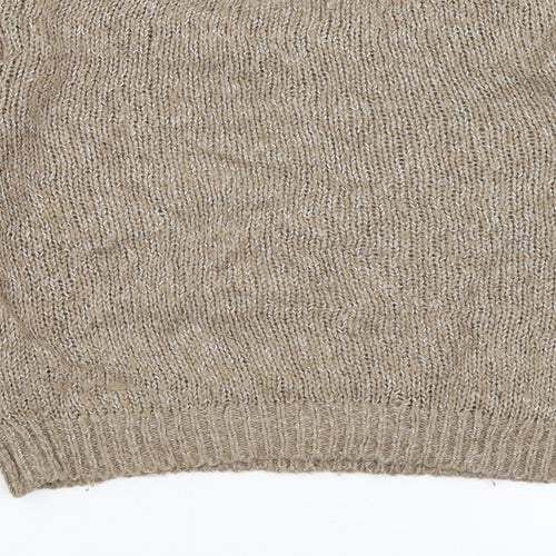 Divided Womens Brown   Pullover Jumper Size 6