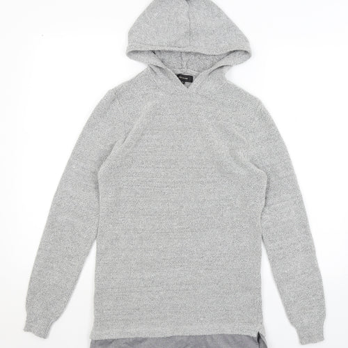 River Island Womens Grey   Pullover Hoodie Size XS
