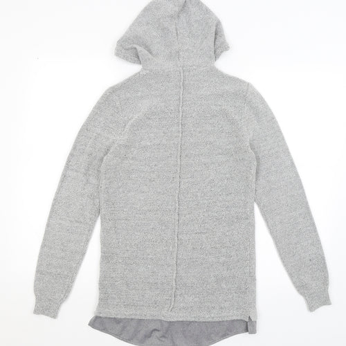 River Island Womens Grey   Pullover Hoodie Size XS