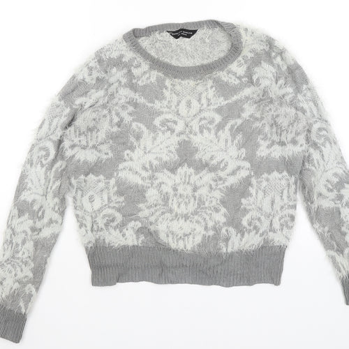 Dorothy Perkins Womens Grey   Pullover Jumper Size 14