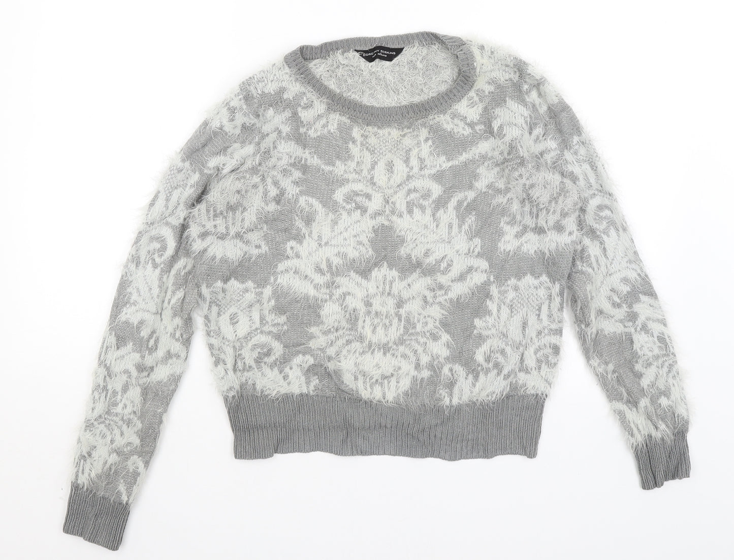 Dorothy Perkins Womens Grey   Pullover Jumper Size 14