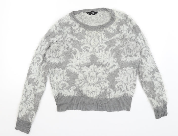Dorothy Perkins Womens Grey   Pullover Jumper Size 14