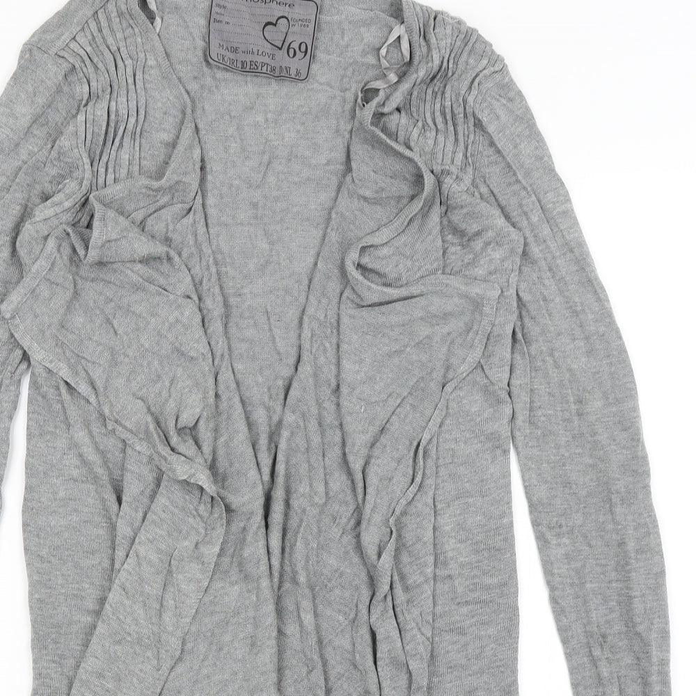 Atmosphere Womens Grey   Cardigan Jumper Size 10