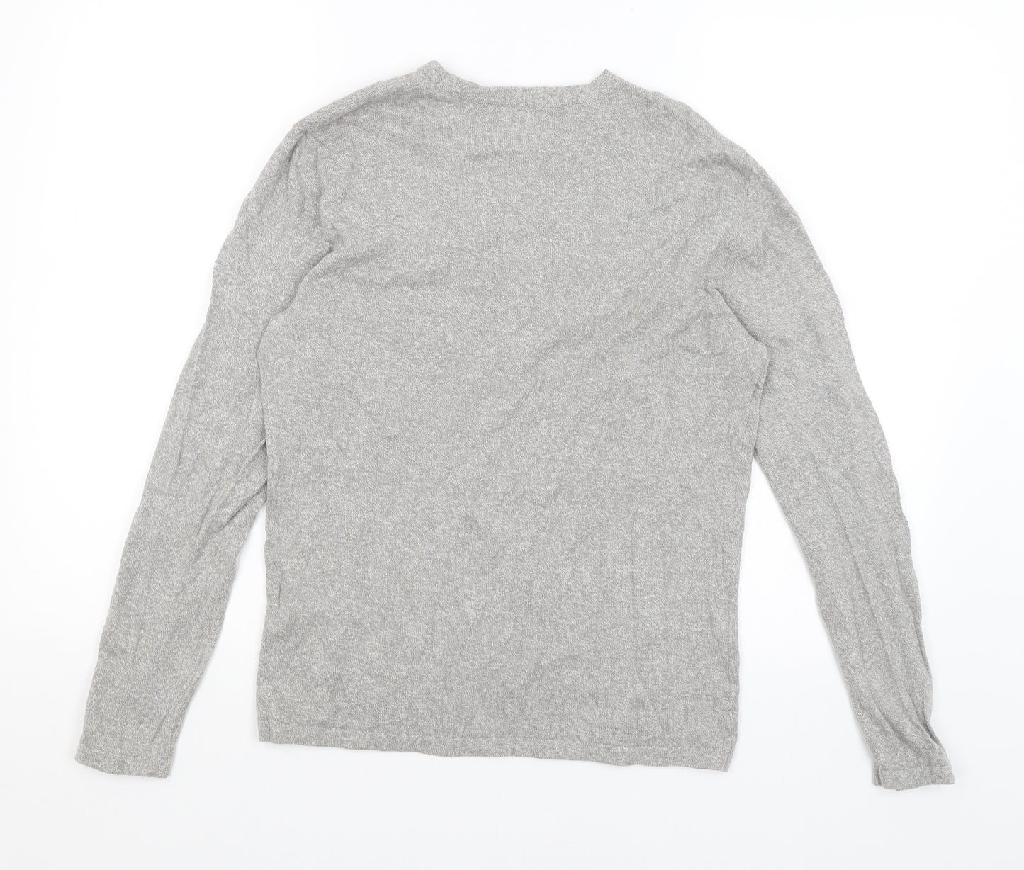 Zara Womens Grey   Basic T-Shirt Size M