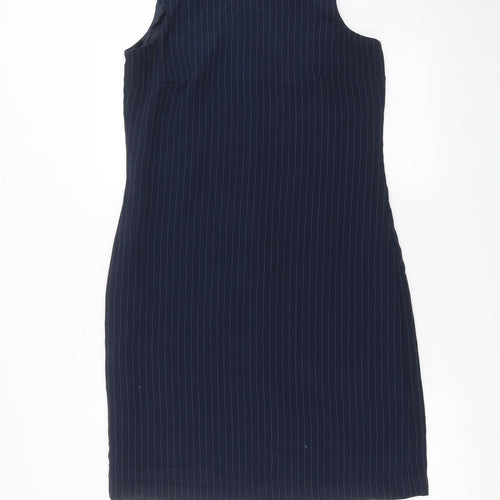 AYC Womens Blue Striped  Shift  Size 6