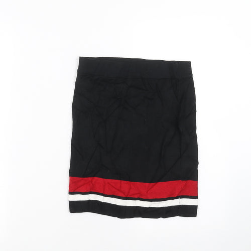 New Look Girls Black  Knit Straight & Pencil Skirt Size 12-13 Years