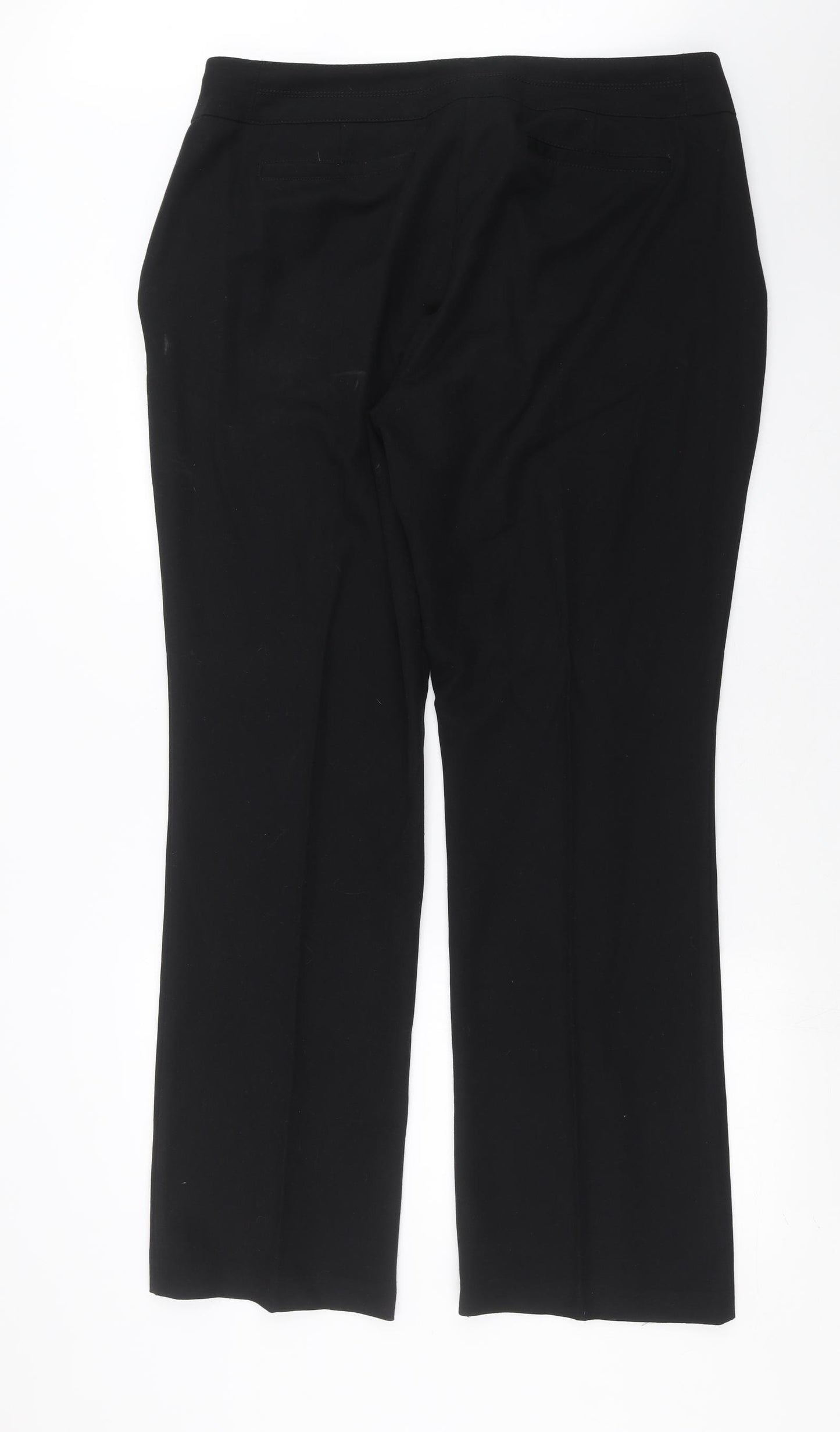 Wallis Womens Black   Trousers  Size 18 L32 in