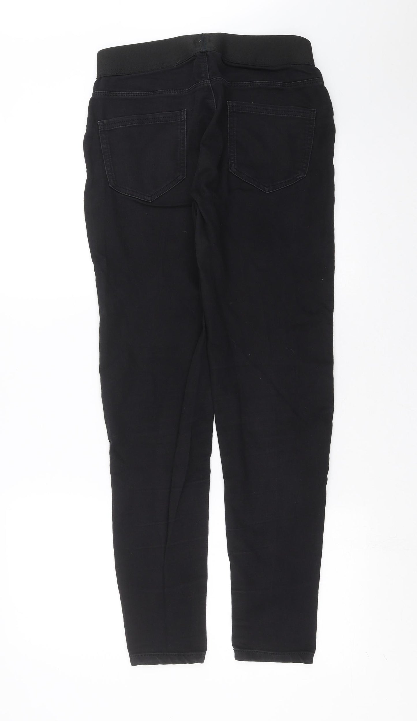 George Womens Black  Denim Jegging Jeans Size 12 L29 in