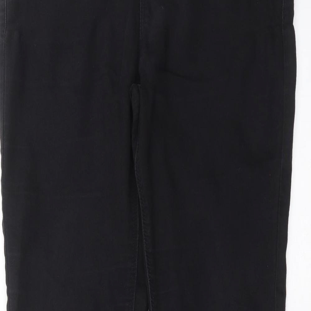George Womens Black  Denim Jegging Jeans Size 12 L29 in