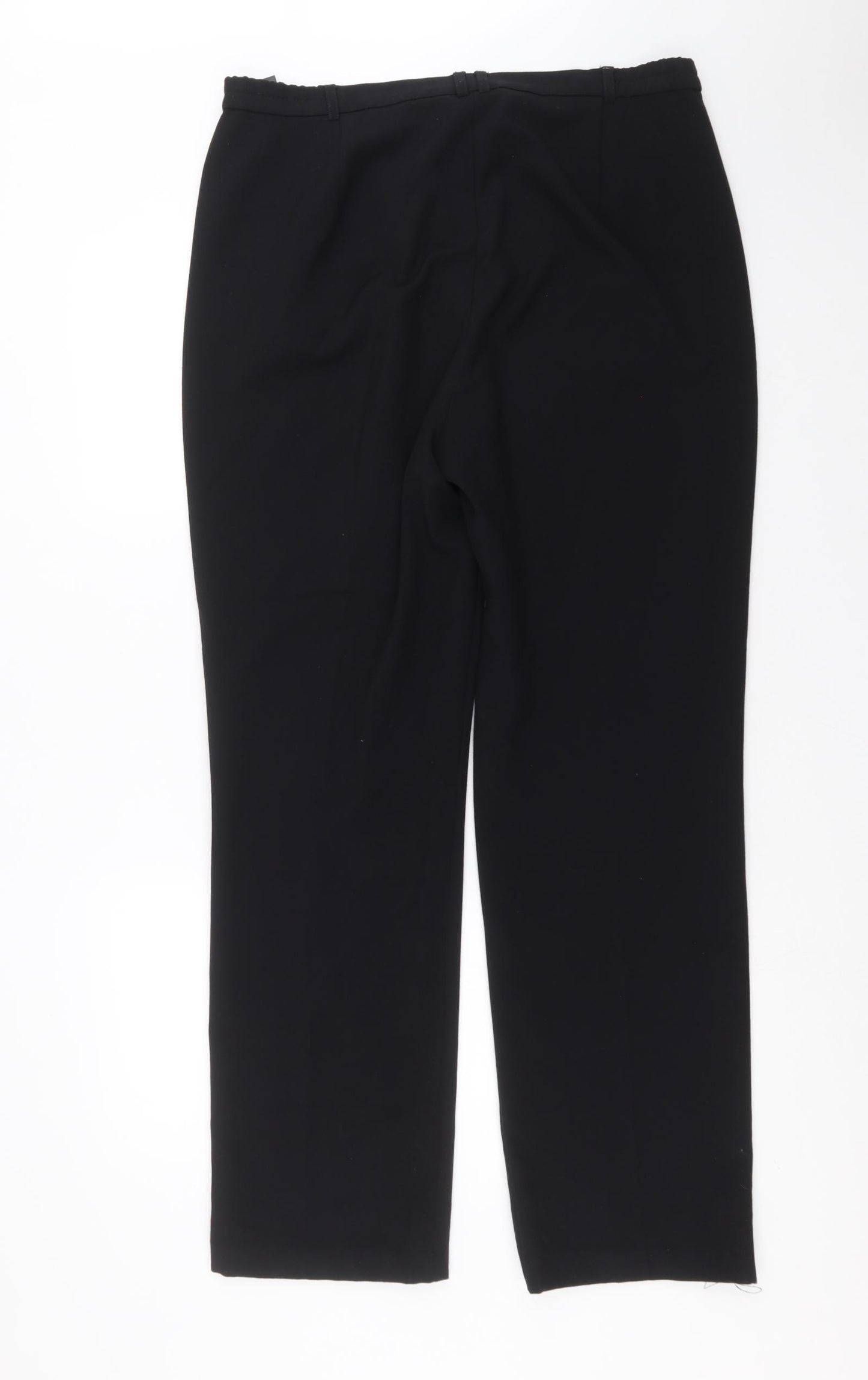 Marks and Spencer Womens Black   Trousers  Size 14 L30 in