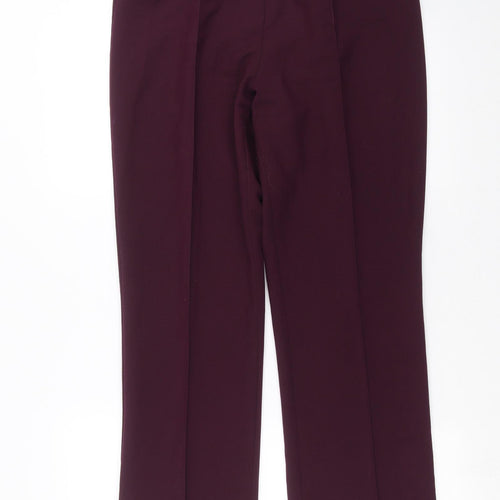 Arista Womens Purple   Trousers  Size 12 L27 in