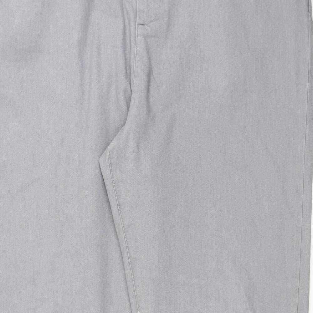Marks and Spencer Womens Grey  Denim Skinny Jeans Size 18 L31 in