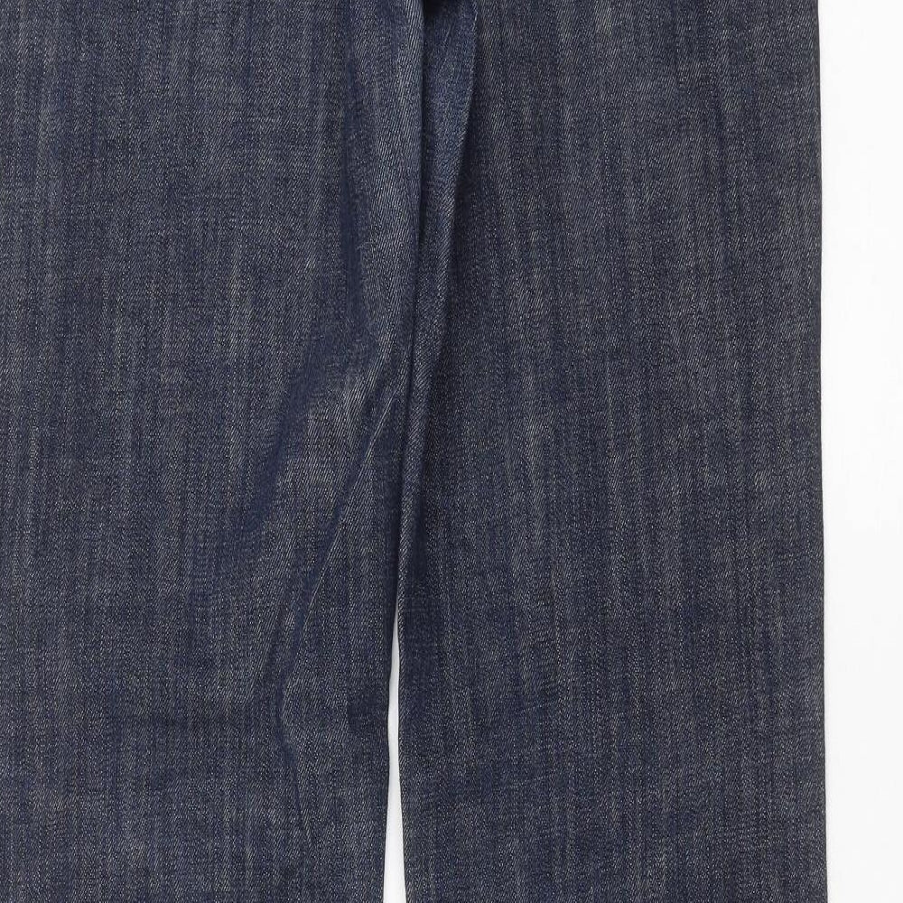 NEXT Womens Blue  Denim Bootcut Jeans Size 14 L32 in