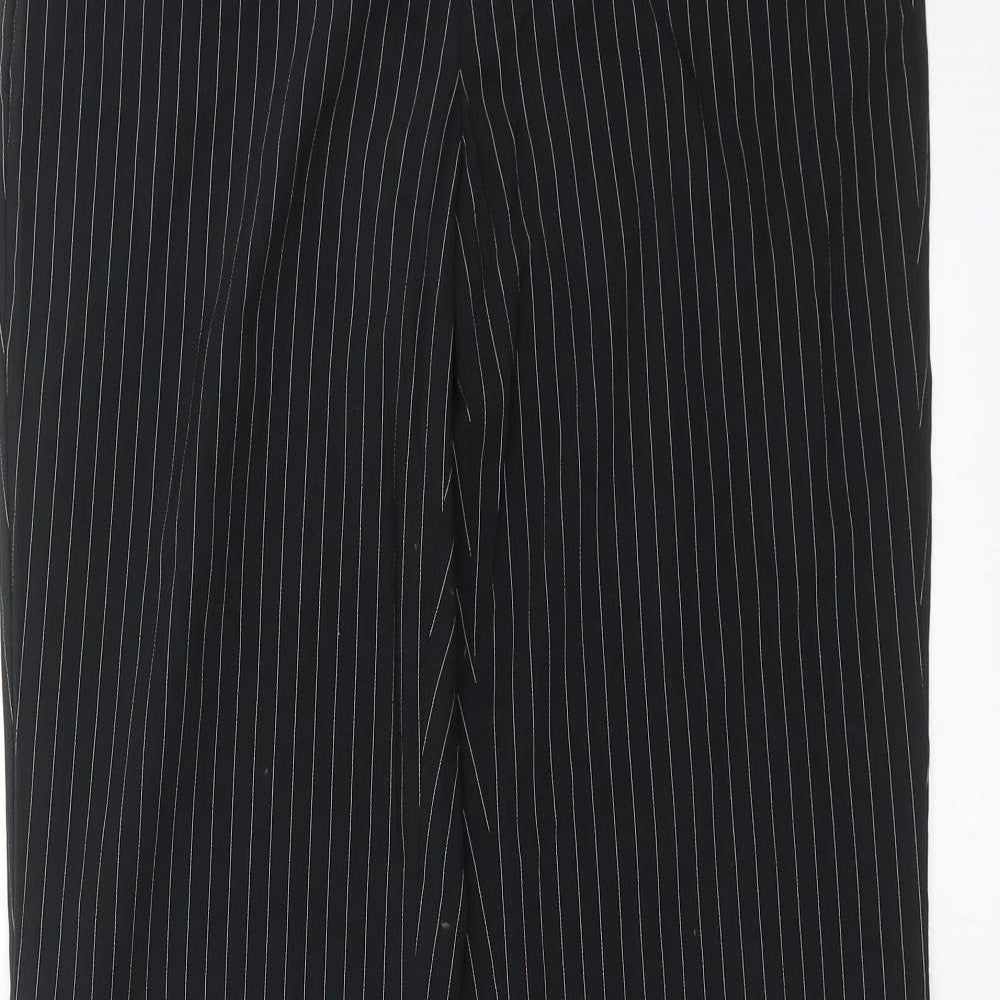 Express design studio Womens Black Striped  Trousers  Size 6 L33 in
