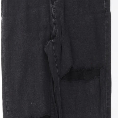 Primark Womens Grey  Denim Skinny Jeans Size 12 L32 in