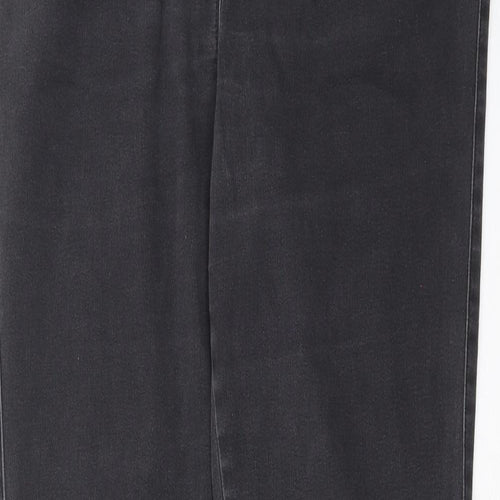 Preworn Womens Grey  Denim Jegging Jeans Size 34 in L31 in