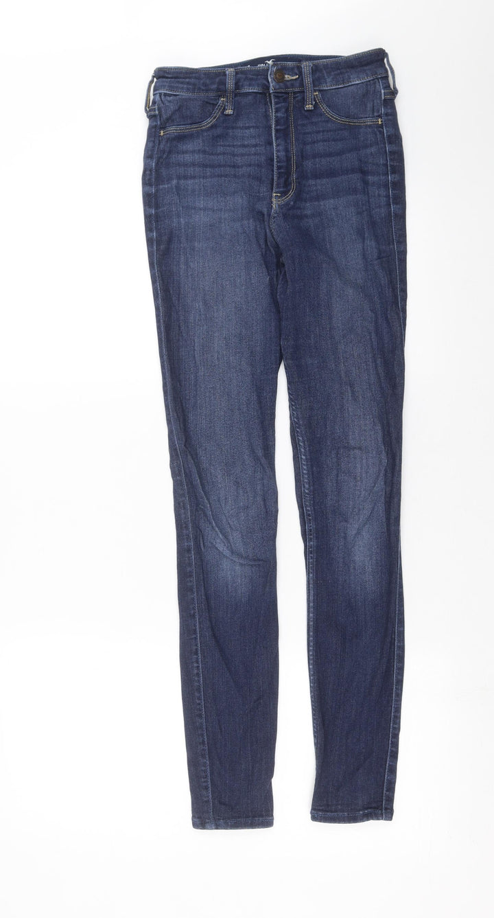 Hollister Womens Blue Denim Skinny Jeans Size 25 in L28 in