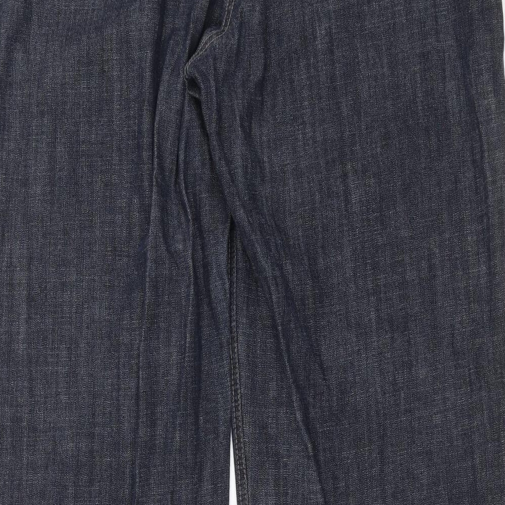 George Womens Blue  Denim Bootcut Jeans Size 18 L32 in