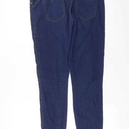 Primark Womens Blue  Denim Jegging Jeans Size 16 L27 in