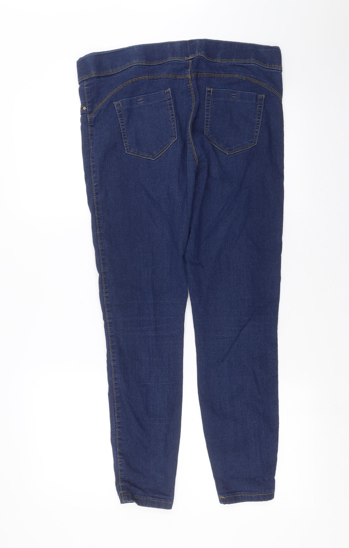 Primark Womens Blue  Denim Jegging Jeans Size 16 L27 in