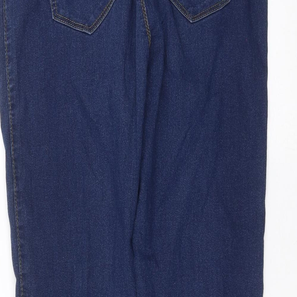 Primark Womens Blue  Denim Jegging Jeans Size 16 L27 in