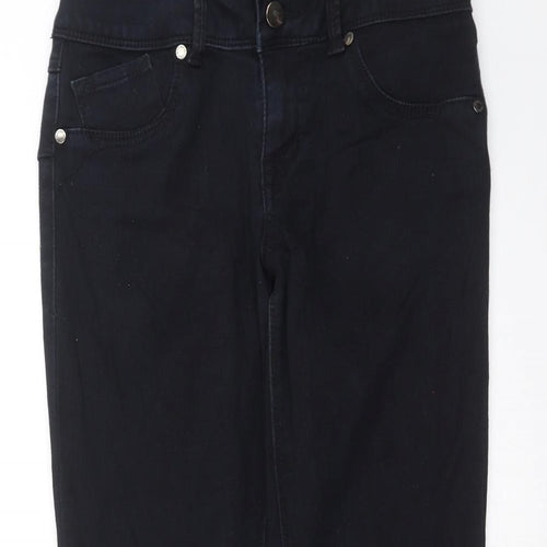 1822 Denim Womens Blue  Denim Cropped Jeans Size 6 L22 in