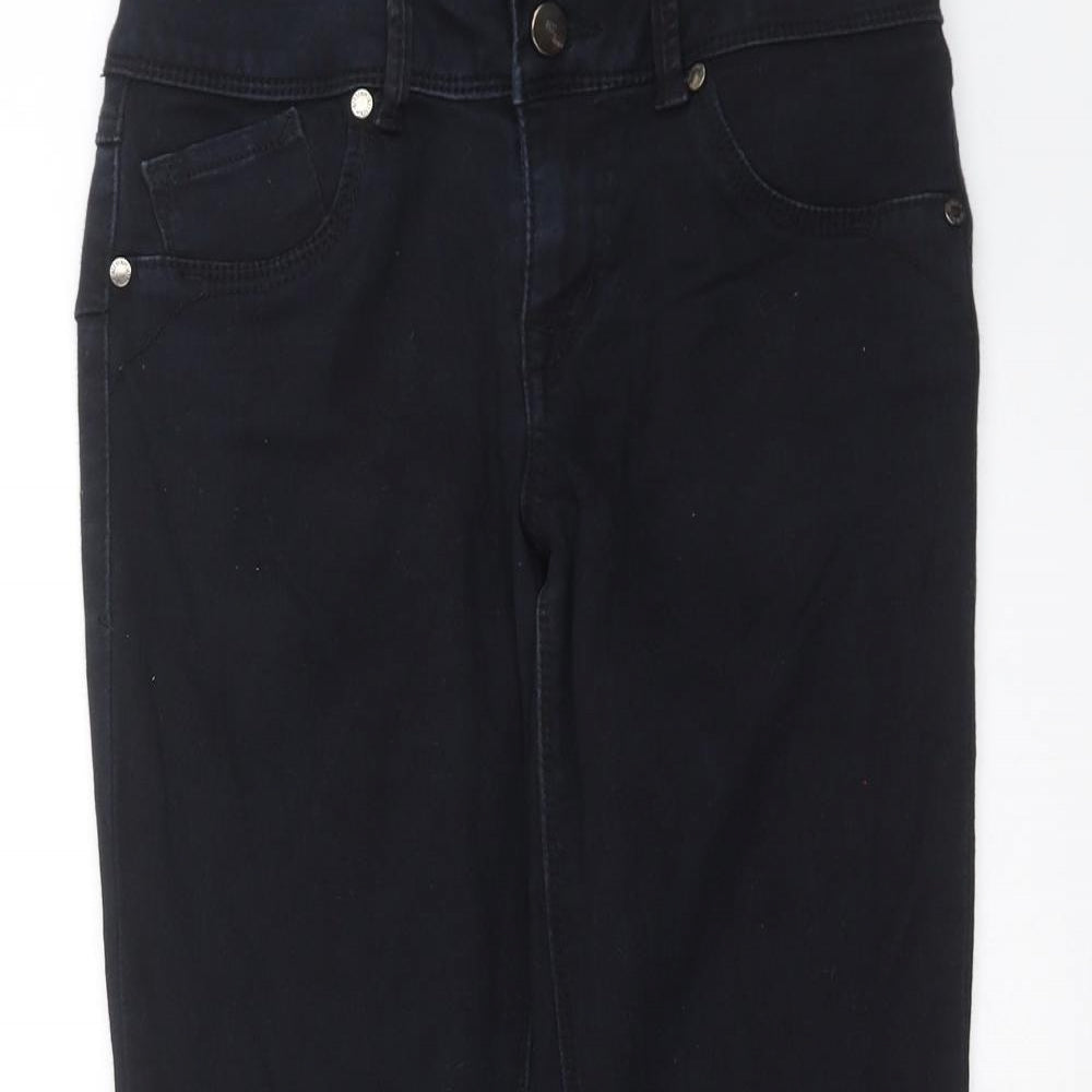 1822 Denim Womens Blue  Denim Cropped Jeans Size 6 L22 in