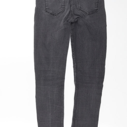 H&M Womens Grey  Denim Skinny Jeans Size 26 in L27 in