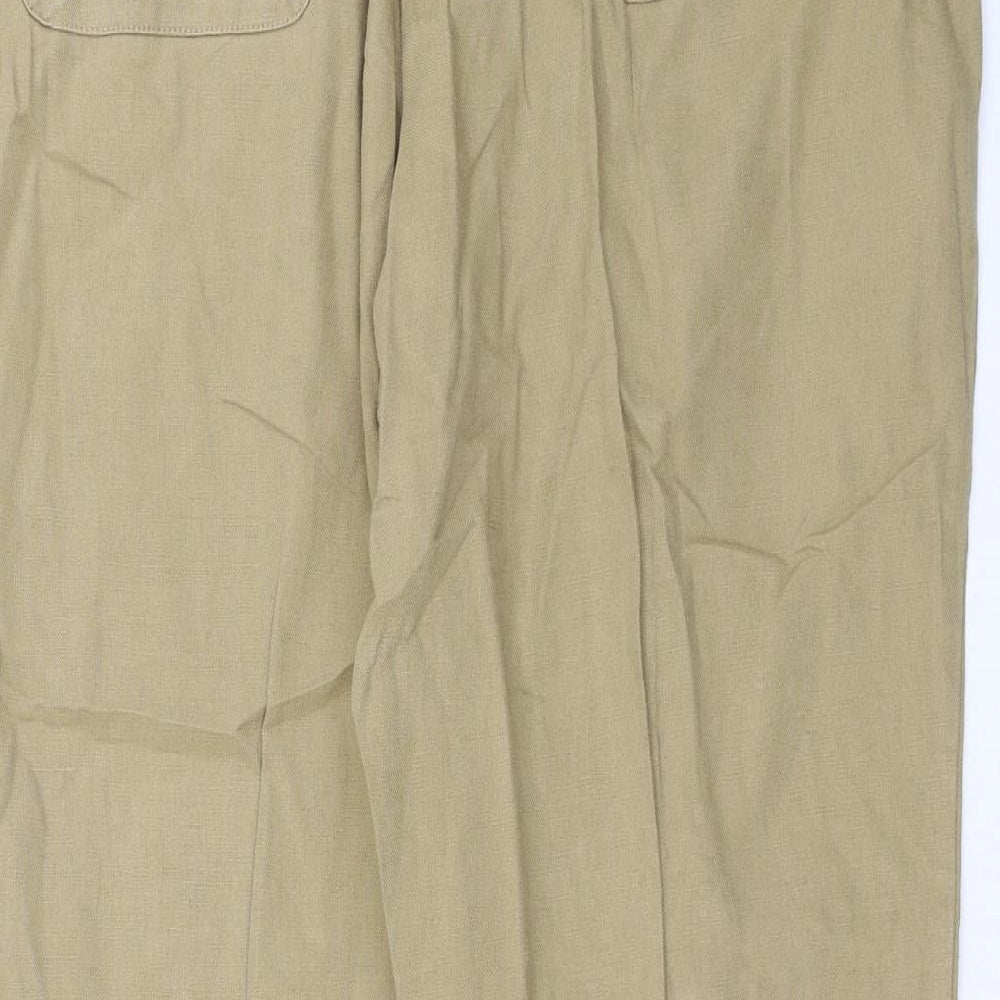 Seasalt cornwall Womens Beige   Trousers  Size 16 L28 in