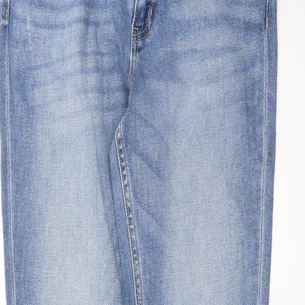 Primark Womens Blue  Denim Skinny Jeans Size 10 L28 in