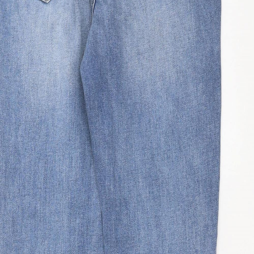 Primark Womens Blue  Denim Skinny Jeans Size 10 L28 in