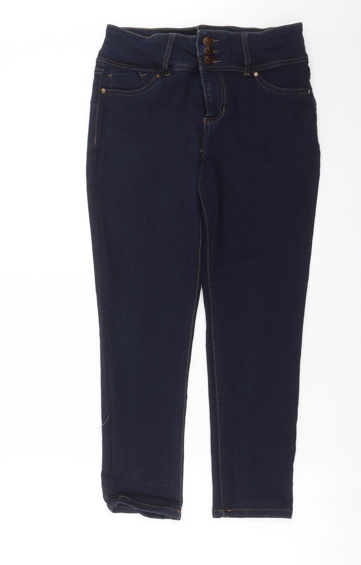 D. Jeans Womens Blue Denim Skinny Jeans Size 6 L25 in