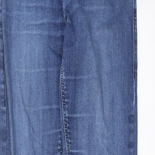 Topshop Womens Blue  Denim Skinny Jeans Size 24 in L27 in