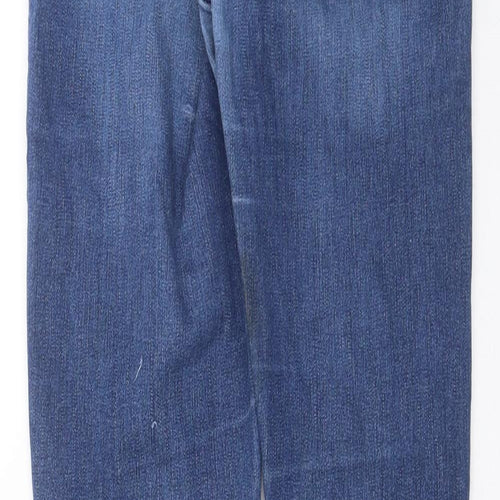 Topshop Womens Blue  Denim Skinny Jeans Size 24 in L27 in