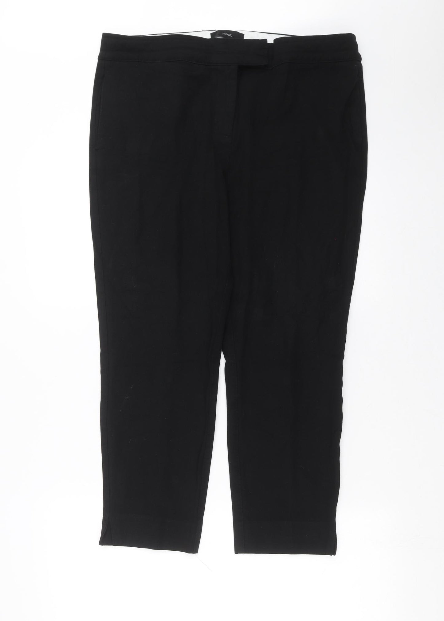 NEXT Womens Black   Trousers  Size 14 L24 in
