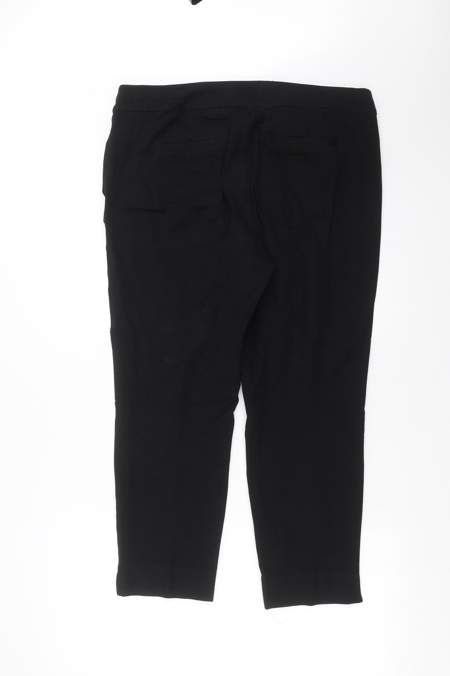 NEXT Womens Black   Trousers  Size 14 L24 in