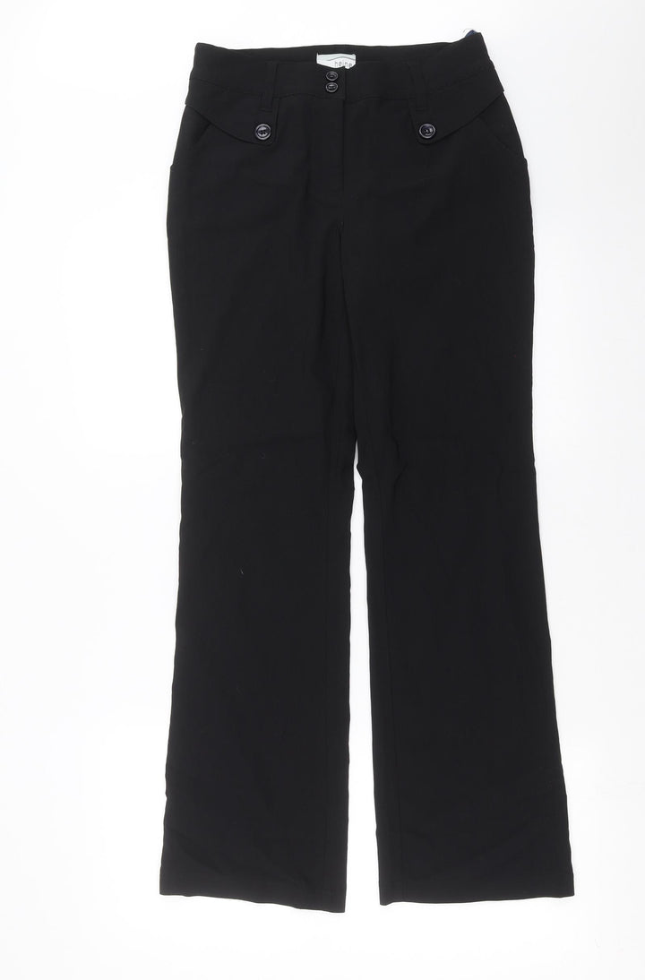 HEINE Womens Black Trousers Size 29 in L29 in