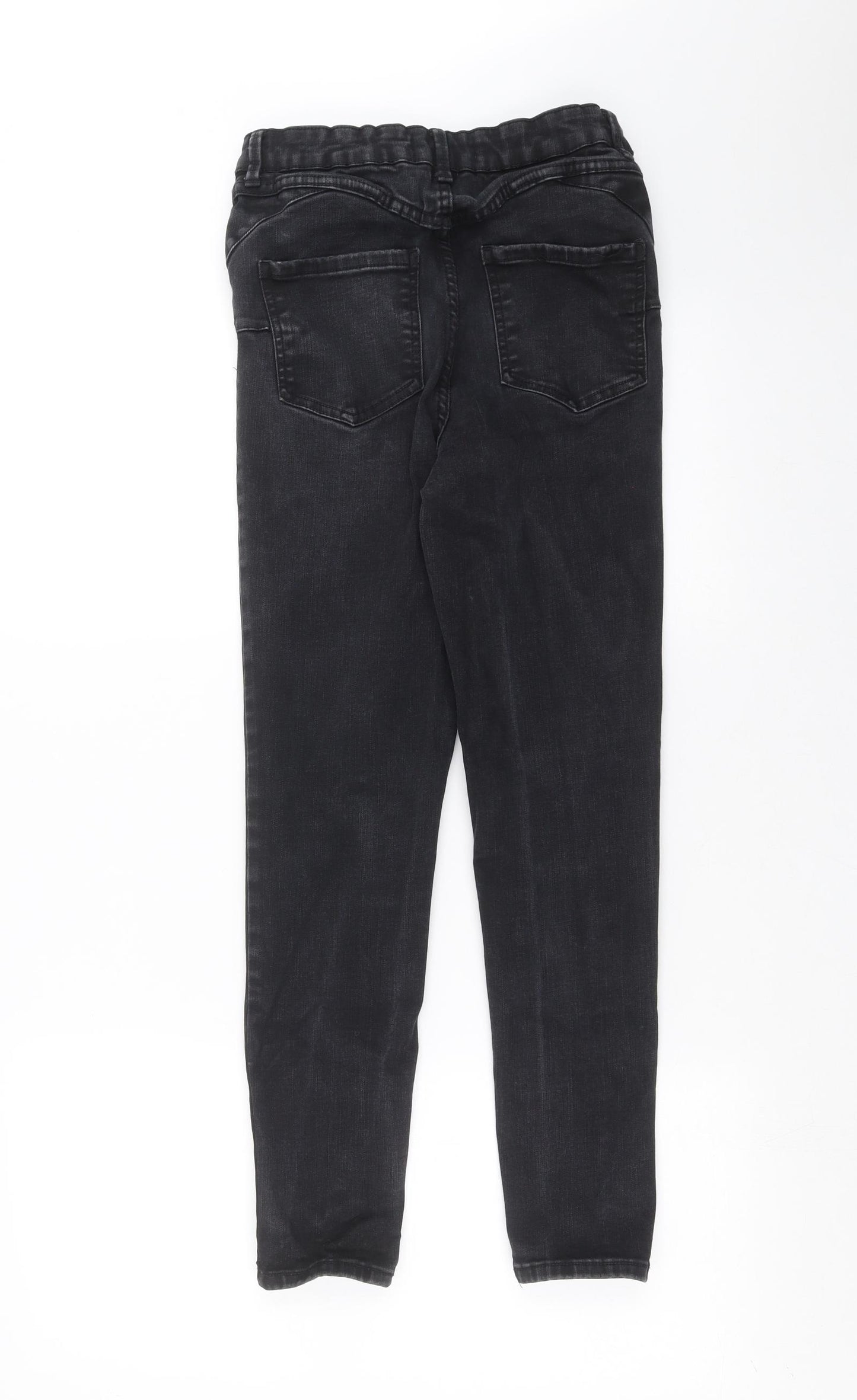 New Look Womens Black  Denim Skinny Jeans Size 8 L25 in