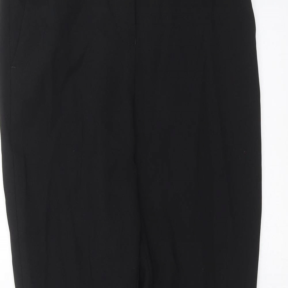 NEXT Womens Black   Trousers  Size 6 L27 in