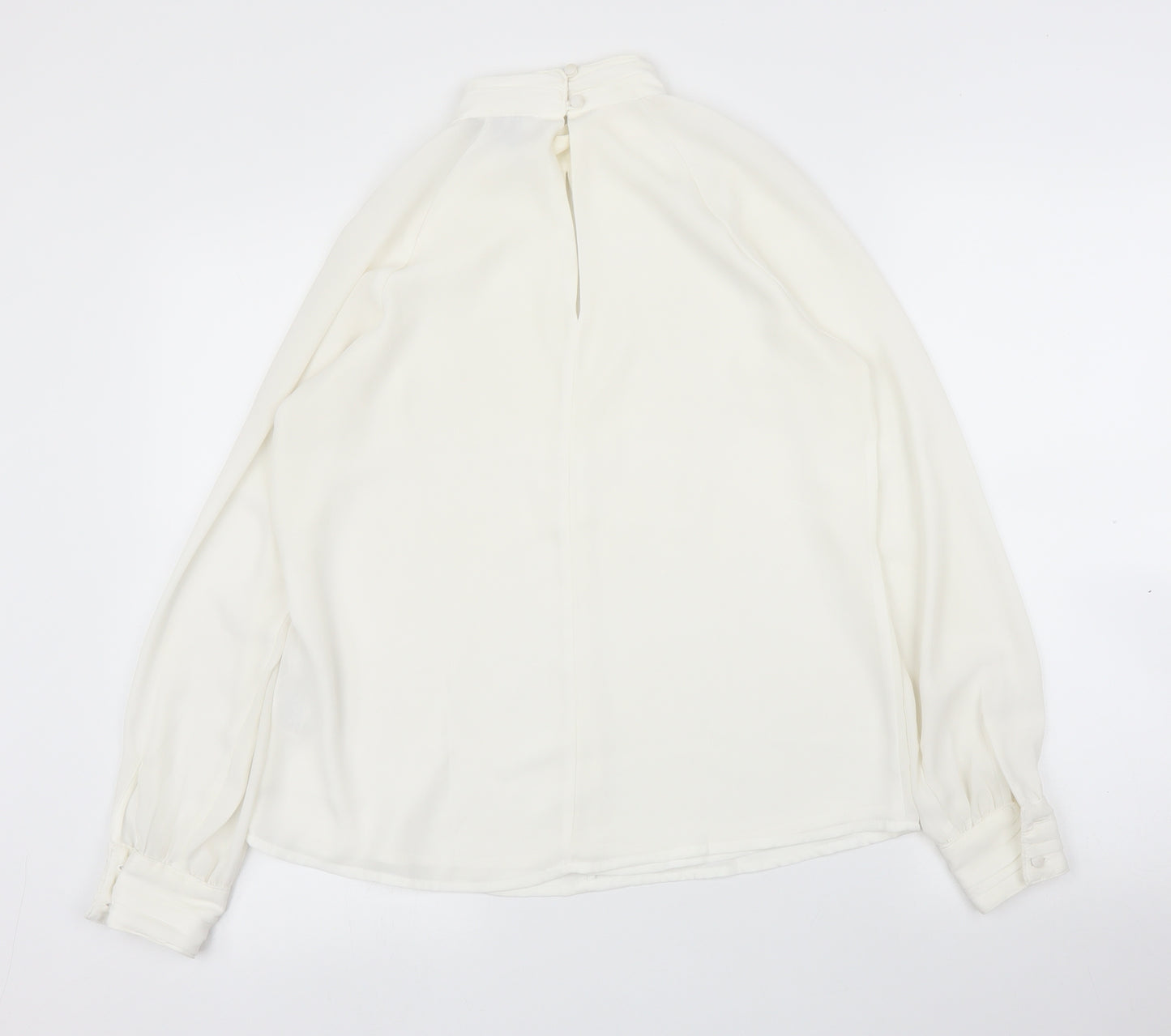 FOREVER 21 Womens White   Basic Blouse Size S