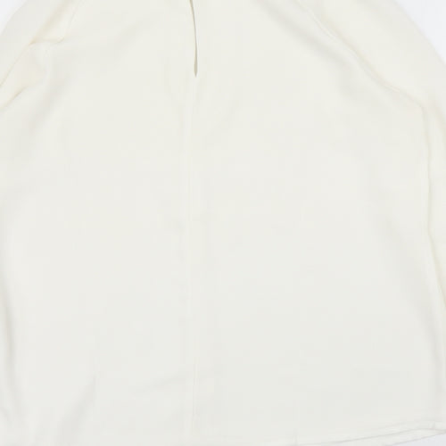 FOREVER 21 Womens White   Basic Blouse Size S