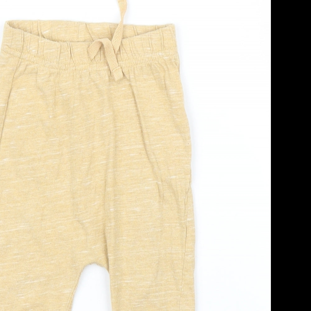 George Girls Beige   Capri Leggings Size 9-12 Months