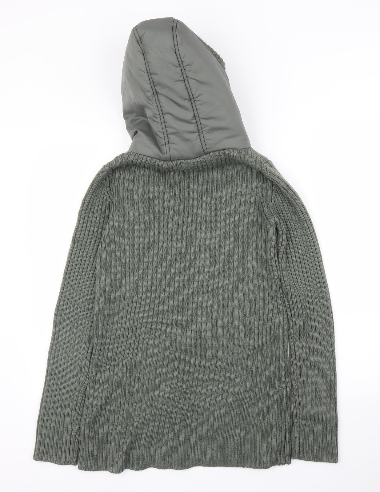 NEXT Mens Green   Quilted Coatigan Size S