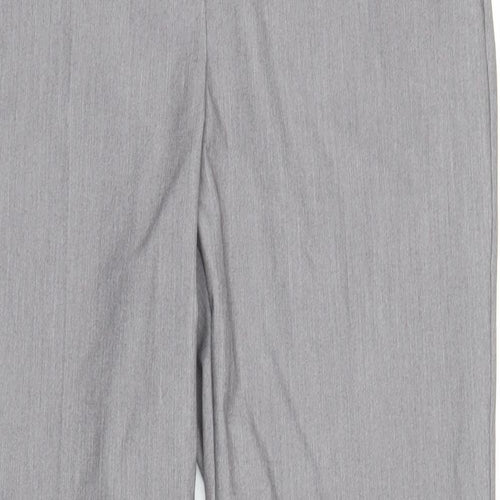 Tailored Womens Grey   Trousers  Size 10 L28 in