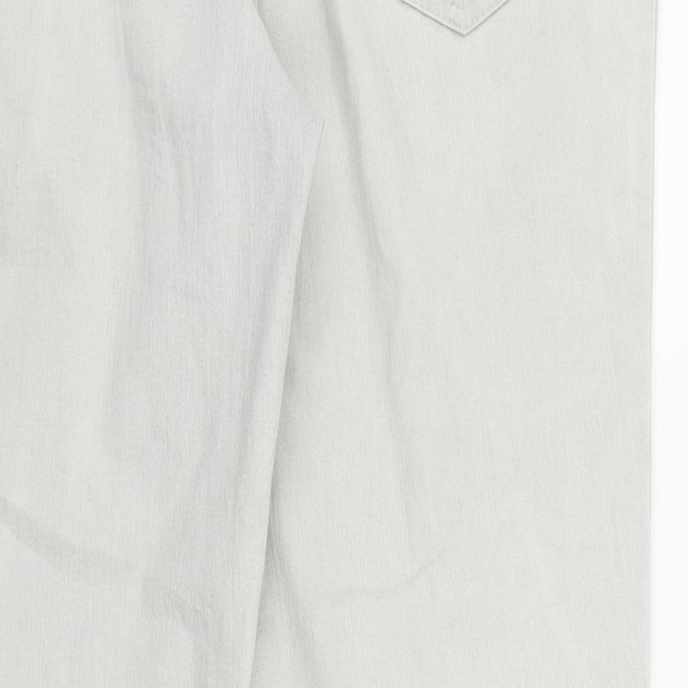 Gerry Weber Womens Grey  Denim Straight Jeans Size 18 L29 in