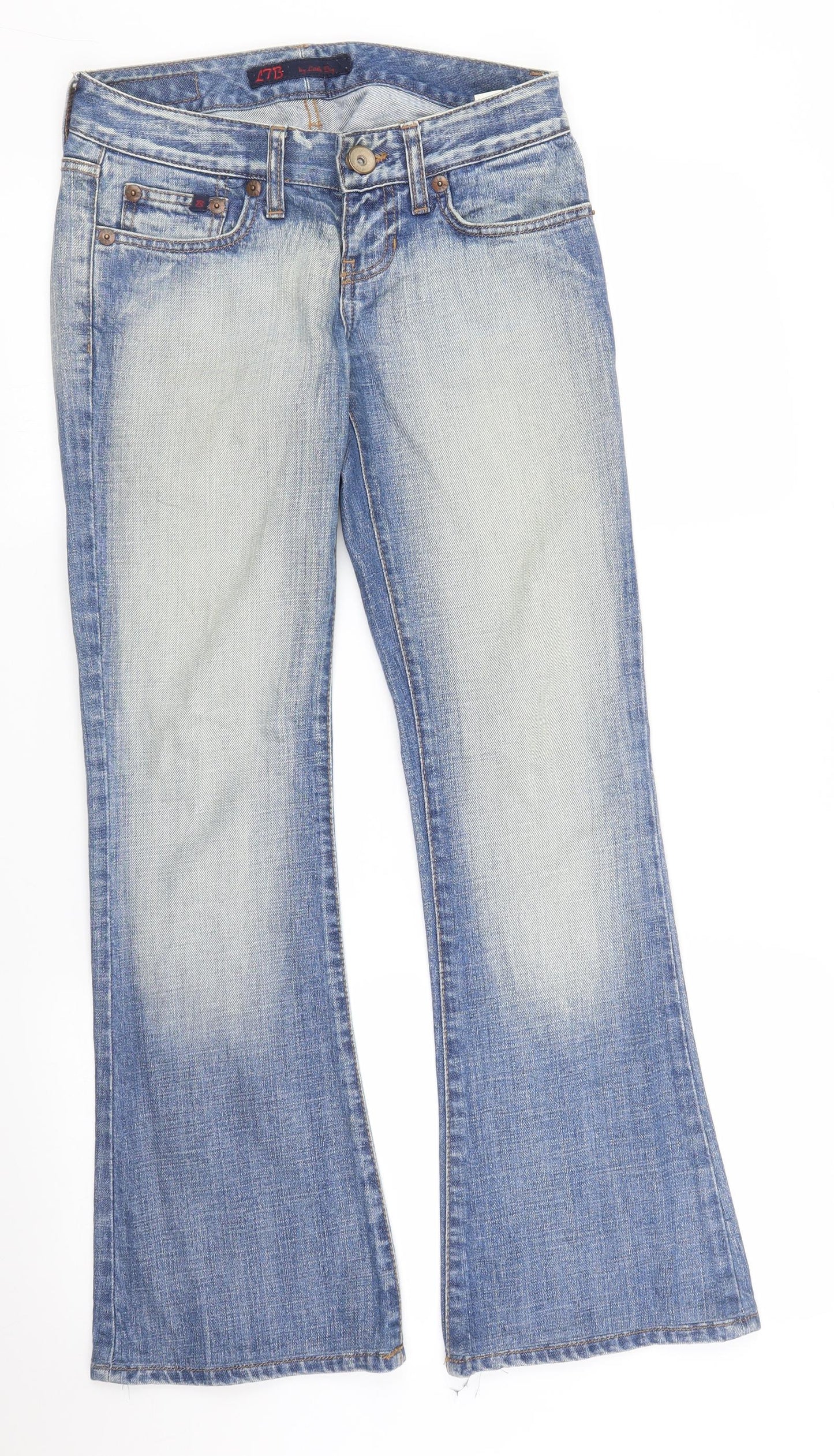 Little Big Womens Blue  Denim Bootcut Jeans Size 28 in L29 in